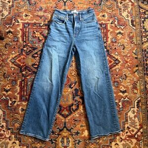 Madewell Classic Blue Flare Jeans